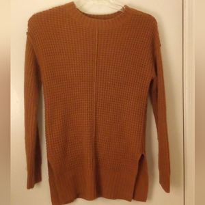 Knitted long sweater